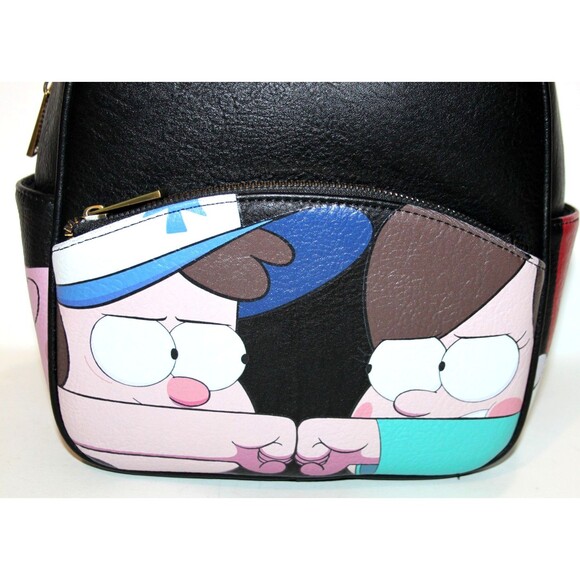 Bioworld Disney Gravity Falls Mabel Dipper Fist Bump Mini Backpack BoxLunch main image 5